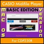 VERSATILE MIDIFILE PLAYER By PK BASIC EDITION V 1  - FOR MAC - COMPUTER for CASIO CDP230R in MID format