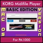VERSATILE MIDIFILE PLAYER By PK BASIC EDITION V 1  - FOR MAC - COMPUTER for KORG PA1000 in MID format