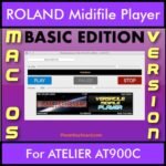 VERSATILE MIDIFILE PLAYER By PK BASIC EDITION V 1  - FOR MAC - COMPUTER for ROLAND ATELIER AT900C in MID format