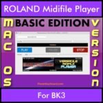 VERSATILE MIDIFILE PLAYER By PK BASIC EDITION V 1  - FOR MAC - COMPUTER for ROLAND BK3 in MID format