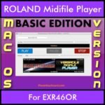 VERSATILE MIDIFILE PLAYER By PK BASIC EDITION V 1  - FOR MAC - COMPUTER for ROLAND EXR46OR in MID format