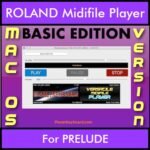 VERSATILE MIDIFILE PLAYER By PK BASIC EDITION V 1  - FOR MAC - COMPUTER for ROLAND PRELUDE in MID format