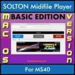 VERSATILE MIDIFILE PLAYER By PK BASIC EDITION V 1  - FOR MAC - COMPUTER for SOLTON MS40 in MID format