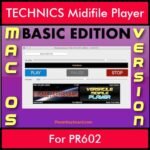 VERSATILE MIDIFILE PLAYER By PK BASIC EDITION V 1  - FOR MAC - COMPUTER for TECHNICS PR602 in MID format