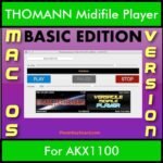 VERSATILE MIDIFILE PLAYER By PK BASIC EDITION V 1  - FOR MAC - COMPUTER for THOMANN AKX1100 in MID format
