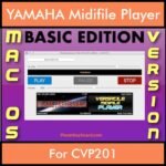VERSATILE MIDIFILE PLAYER By PK BASIC EDITION V 1  - FOR MAC - COMPUTER for YAMAHA CVP201 in MID format