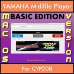 VERSATILE MIDIFILE PLAYER By PK BASIC EDITION V 1  - FOR MAC - COMPUTER for YAMAHA CVP208 in MID format