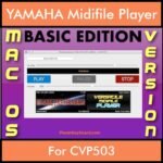 VERSATILE MIDIFILE PLAYER By PK BASIC EDITION V 1 - FOR MAC - COMPUTER for YAMAHA CVP503 in MID format