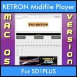 VERSATILE MIDIFILE PLAYER By PK PROFESSIONAL EDITION V 1  - FOR MAC - COMPUTER for KETRON SD1PLUS in MID format