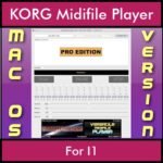 VERSATILE MIDIFILE PLAYER By PK PROFESSIONAL EDITION V 1  - FOR MAC - COMPUTER for KORG I1 in MID format