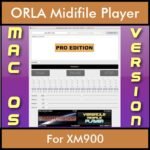 VERSATILE MIDIFILE PLAYER By PK PROFESSIONAL EDITION V 1  - FOR MAC - COMPUTER for ORLA XM900 in MID format