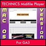 VERSATILE MIDIFILE PLAYER By PK PROFESSIONAL EDITION V 1  - FOR MAC - COMPUTER for TECHNICS GA3 in MID format