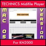 VERSATILE MIDIFILE PLAYER By PK PROFESSIONAL EDITION V 1  - FOR MAC - COMPUTER for TECHNICS KN2000 in MID format