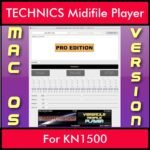 VERSATILE MIDIFILE PLAYER By PK PROFESSIONAL EDITION V 1  - FOR MAC - COMPUTER for TECHNICS KN1500 in MID format
