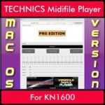 VERSATILE MIDIFILE PLAYER By PK PROFESSIONAL EDITION V 1  - FOR MAC - COMPUTER for TECHNICS KN1600 in MID format