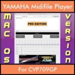 VERSATILE MIDIFILE PLAYER By PK PROFESSIONAL EDITION V 1  - FOR MAC - COMPUTER for YAMAHA CVP709GP in MID format