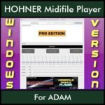 VERSATILE MIDIFILE PLAYER By PK PROFESSIONAL EDITION V 1  - FOR PC - COMPUTER for HOHNER ADAM in MID format