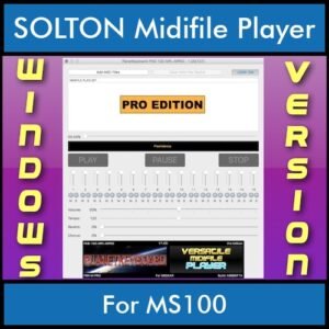 VERSATILE MIDIFILE PLAYER By PK PROFESSIONAL EDITION V 1  - FOR PC - COMPUTER for SOLTON MS100 in MID format