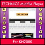 VERSATILE MIDIFILE PLAYER By PK PROFESSIONAL EDITION V 1  - FOR PC - COMPUTER for TECHNICS KN2000 in MID format