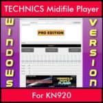 VERSATILE MIDIFILE PLAYER By PK PROFESSIONAL EDITION V 1  - FOR PC - COMPUTER for TECHNICS KN920 in MID format