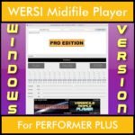 VERSATILE MIDIFILE PLAYER By PK PROFESSIONAL EDITION V 1  - FOR PC - COMPUTER for WERSI PERFORMER PLUS in MID format
