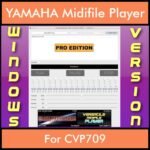 VERSATILE MIDIFILE PLAYER By PK PROFESSIONAL EDITION V 1  - FOR PC - COMPUTER for YAMAHA CVP709 in MID format