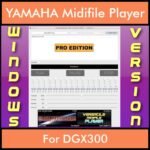 VERSATILE MIDIFILE PLAYER By PK PROFESSIONAL EDITION V 1  - FOR PC - COMPUTER for YAMAHA DGX300 in MID format