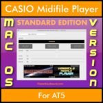 VERSATILE MIDIFILE PLAYER By PK STANDARD EDITION V 1  - FOR MAC - COMPUTER for CASIO AT5 in MID format