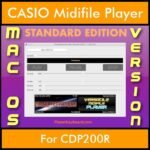 VERSATILE MIDIFILE PLAYER By PK STANDARD EDITION V 1  - FOR MAC - COMPUTER for CASIO CDP200R in MID format