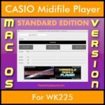VERSATILE MIDIFILE PLAYER By PK STANDARD EDITION V 1 - FOR MAC - COMPUTER for CASIO WK225 in MID format
