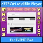 VERSATILE MIDIFILE PLAYER By PK STANDARD EDITION V 1  - FOR MAC - COMPUTER for KETRON EVENT EVM in MID format