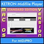 VERSATILE MIDIFILE PLAYER By PK STANDARD EDITION V 1  - FOR MAC - COMPUTER for KETRON MIDJPRO in MID format
