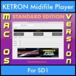 VERSATILE MIDIFILE PLAYER By PK STANDARD EDITION V 1  - FOR MAC - COMPUTER for KETRON SD1 in MID format