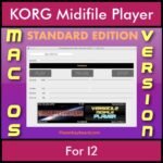 VERSATILE MIDIFILE PLAYER By PK STANDARD EDITION V 1  - FOR MAC - COMPUTER for KORG I2 in MID format