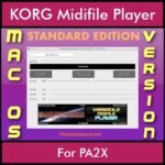 VERSATILE MIDIFILE PLAYER By PK STANDARD EDITION V 1  - FOR MAC - COMPUTER for KORG PA2X in MID format