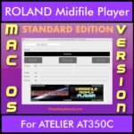 VERSATILE MIDIFILE PLAYER By PK STANDARD EDITION V 1  - FOR MAC - COMPUTER for ROLAND ATELIER AT350C in MID format