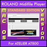 VERSATILE MIDIFILE PLAYER By PK STANDARD EDITION V 1  - FOR MAC - COMPUTER for ROLAND ATELIER AT800 in MID format