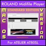VERSATILE MIDIFILE PLAYER By PK STANDARD EDITION V 1  - FOR MAC - COMPUTER for ROLAND ATELIER AT80SL in MID format