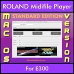 VERSATILE MIDIFILE PLAYER By PK STANDARD EDITION V 1  - FOR MAC - COMPUTER for ROLAND E300 in MID format