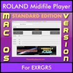 VERSATILE MIDIFILE PLAYER By PK STANDARD EDITION V 1  - FOR MAC - COMPUTER for ROLAND EXRGR5 in MID format