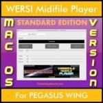 VERSATILE MIDIFILE PLAYER By PK STANDARD EDITION V 1  - FOR MAC - COMPUTER for WERSI PEGASUS WING in MID format