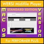 VERSATILE MIDIFILE PLAYER By PK STANDARD EDITION V 1  - FOR MAC - COMPUTER for WERSI PERFORMER PLUS in MID format