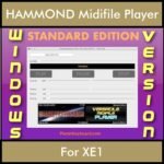 VERSATILE MIDIFILE PLAYER By PK STANDARD EDITION V 1  - FOR PC - COMPUTER for HAMMOND XE1 in MID format