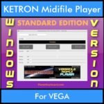 VERSATILE MIDIFILE PLAYER By PK STANDARD EDITION V 1  - FOR PC - COMPUTER for KETRON VEGA in MID format