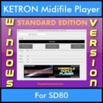VERSATILE MIDIFILE PLAYER By PK STANDARD EDITION V 1  - FOR PC - COMPUTER for KETRON SD80 in MID format