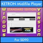 VERSATILE MIDIFILE PLAYER By PK STANDARD EDITION V 1  - FOR PC - COMPUTER for KETRON SD90 in MID format