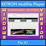 VERSATILE MIDIFILE PLAYER By PK STANDARD EDITION V 1  - FOR PC - COMPUTER for KETRON X1 in MID format