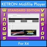 VERSATILE MIDIFILE PLAYER By PK STANDARD EDITION V 1  - FOR PC - COMPUTER for KETRON X4 in MID format