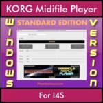 VERSATILE MIDIFILE PLAYER By PK STANDARD EDITION V 1  - FOR PC - COMPUTER for KORG I4S in MID format
