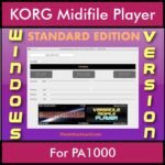 VERSATILE MIDIFILE PLAYER By PK STANDARD EDITION V 1  - FOR PC - COMPUTER for KORG PA1000 in MID format
